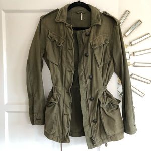 Oversized Free People Army Jacket XS